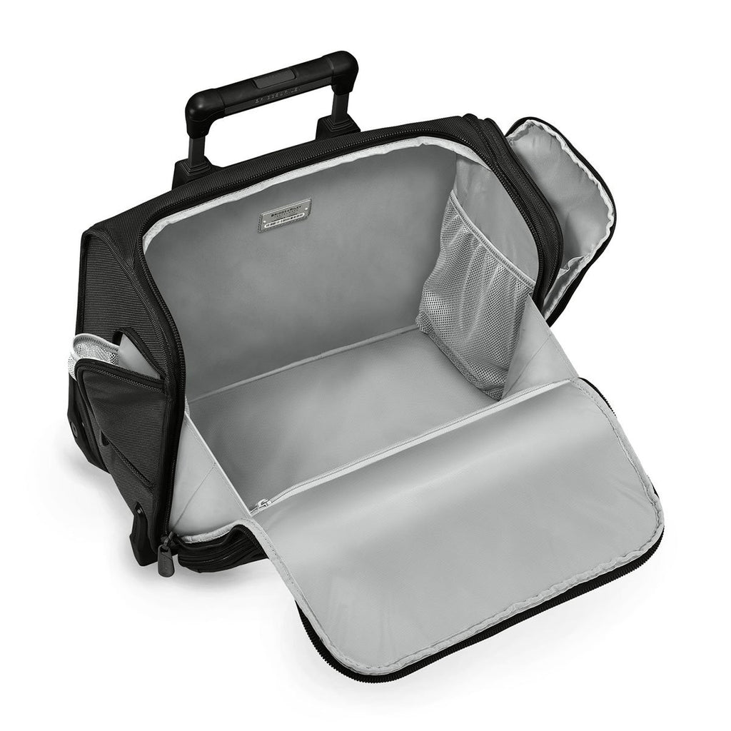 Briggs & Riley Black Baseline Rolling Cabin Bag