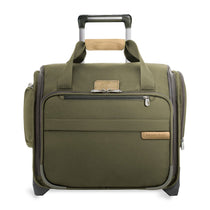 Briggs & Riley Olive Baseline Rolling Cabin Bag