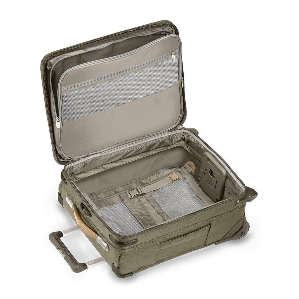 Briggs & Riley Olive Baseline Commuter Expandable Upright