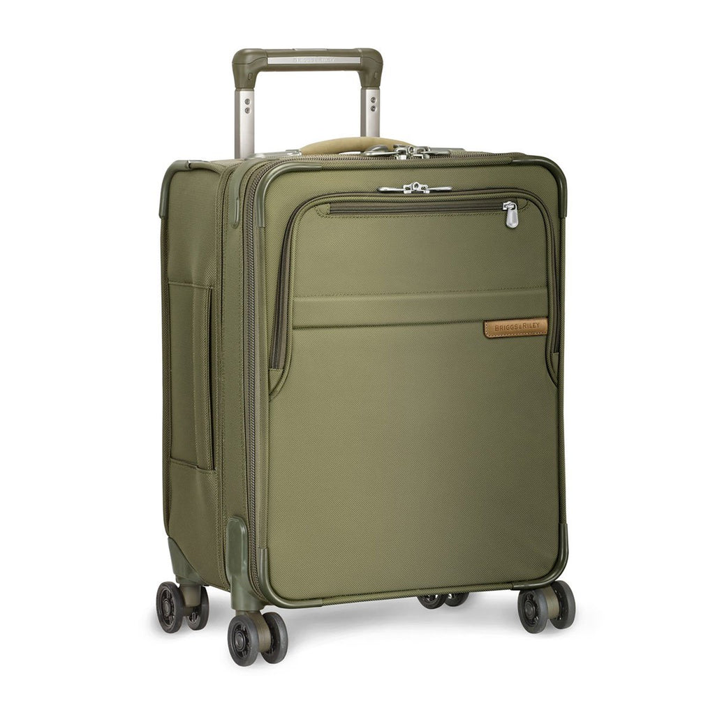 Briggs & Riley Olive Baseline Commuter Expandable Spinner
