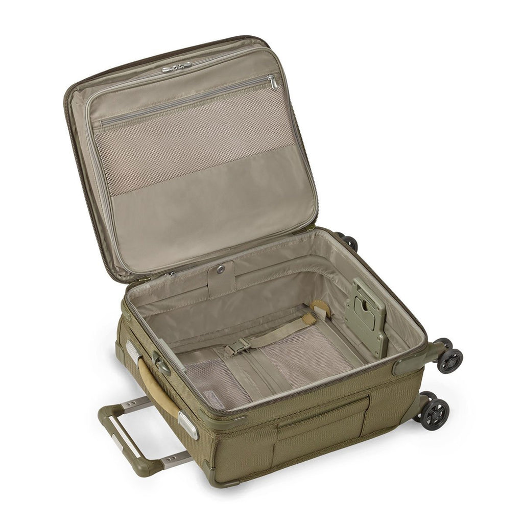 Briggs & Riley Olive Baseline Commuter Expandable Spinner