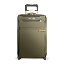 Briggs & Riley Olive Baseline Domestic Carry-On Expandable Upright
