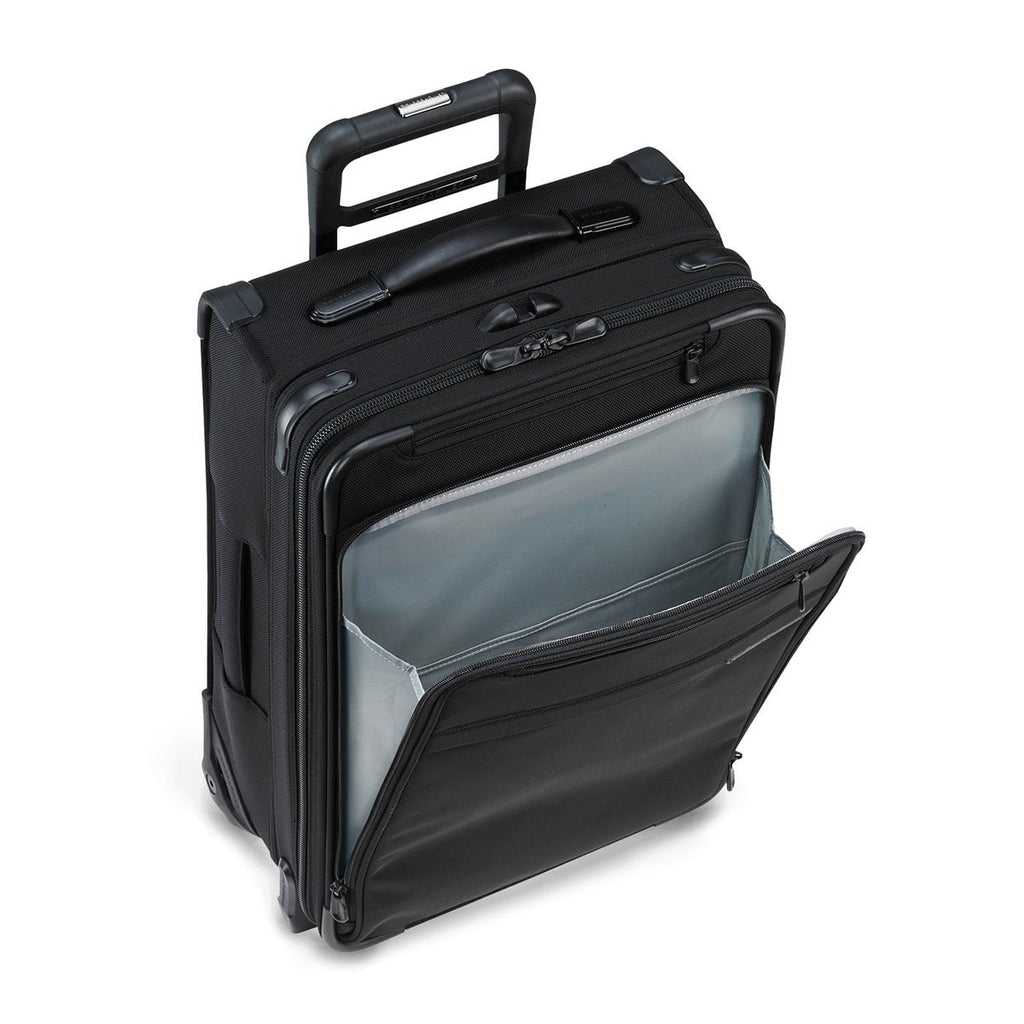 Briggs & Riley Black Baseline Medium Expandable Upright
