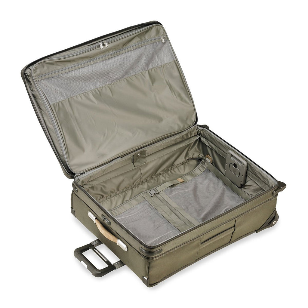 Briggs & Riley Olive Baseline Large Expandable Upright