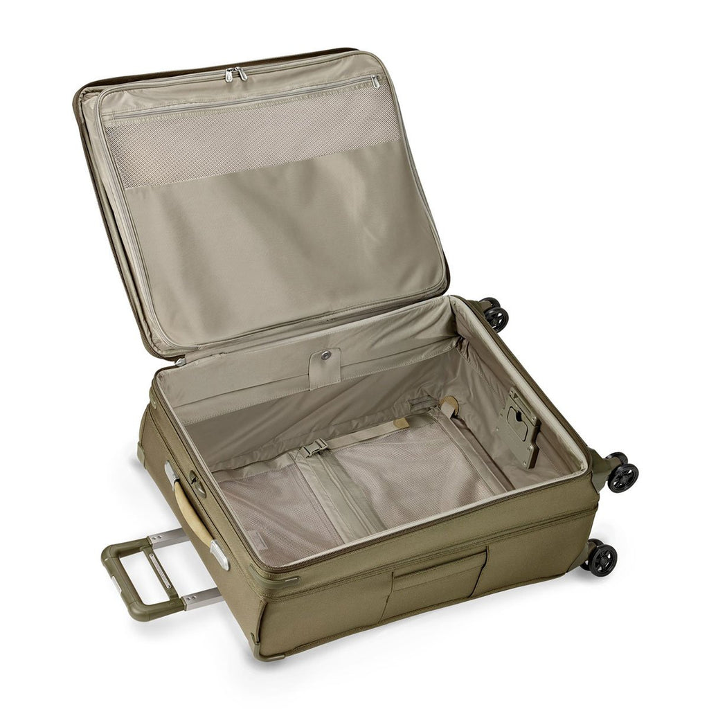 Briggs & Riley Olive Baseline Large Expandable Spinner