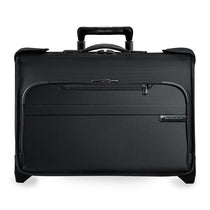 Briggs & Riley Black Baseline Carry-on Wheeled Garment Bag
