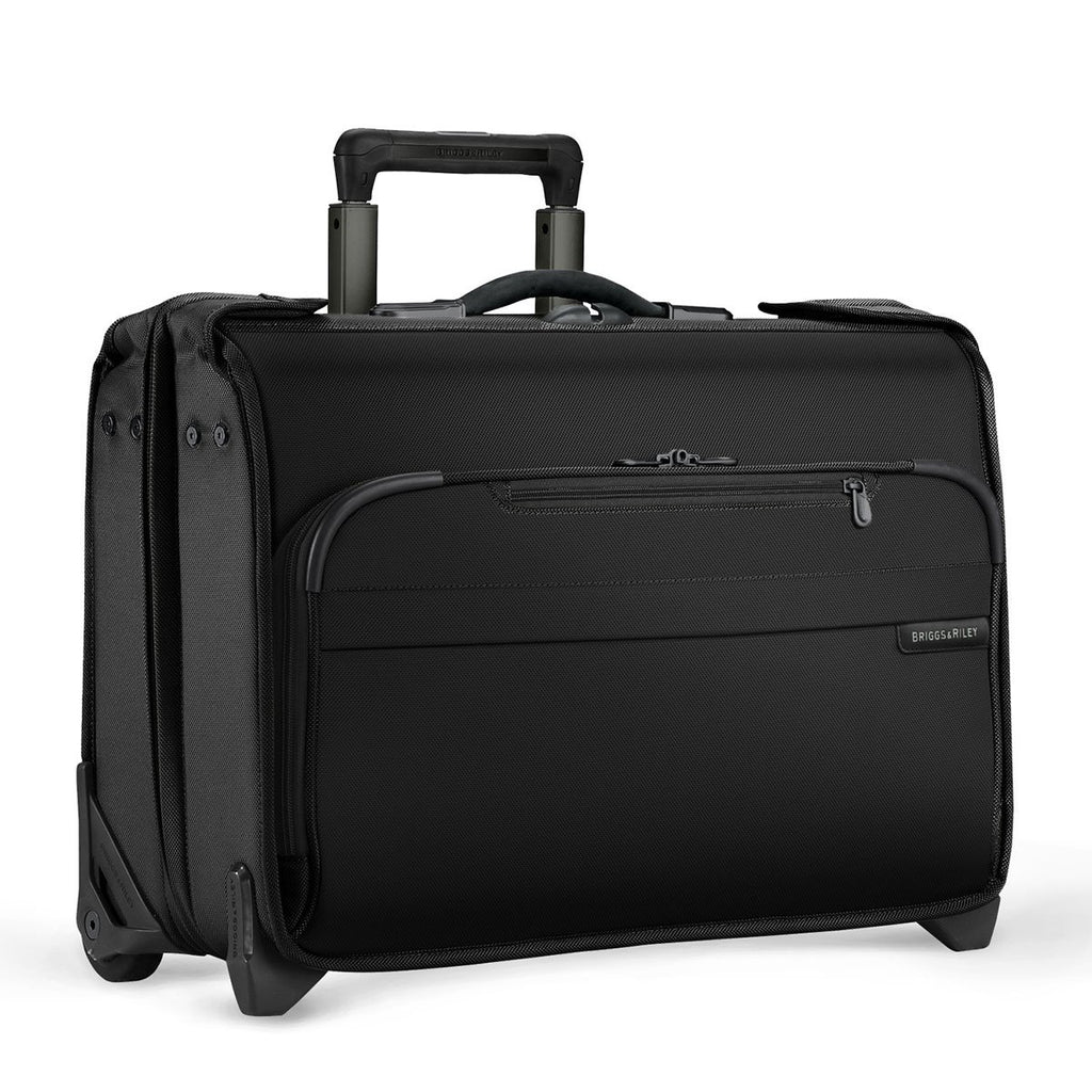 Briggs & Riley Black Baseline Carry-on Wheeled Garment Bag