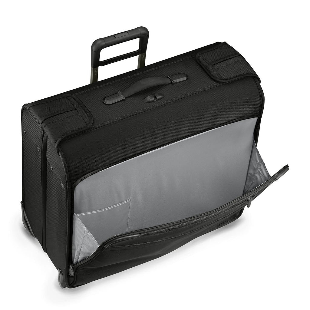 Briggs & Riley Black Baseline Carry-on Wheeled Garment Bag