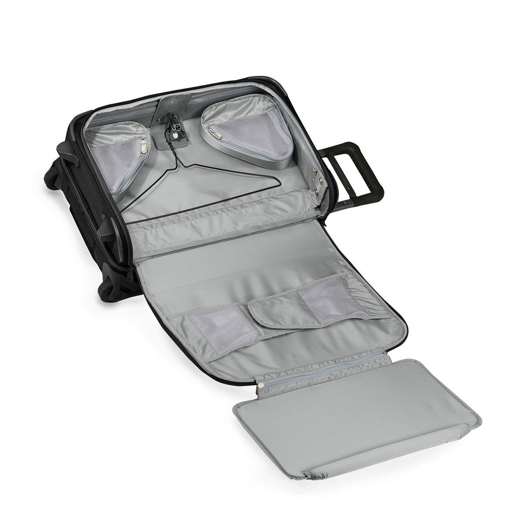 Briggs & Riley Black Baseline Domestic Carry-On Upright Garment Bag