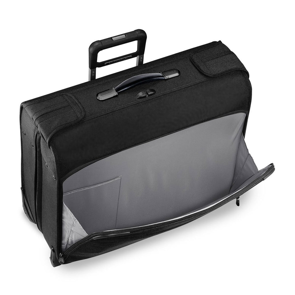 Briggs & Riley Black Baseline Deluxe Wheeled Garment Bag