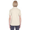 UltraClub Women's Stone Platinum Performance Pique Polo with TempControl Technology