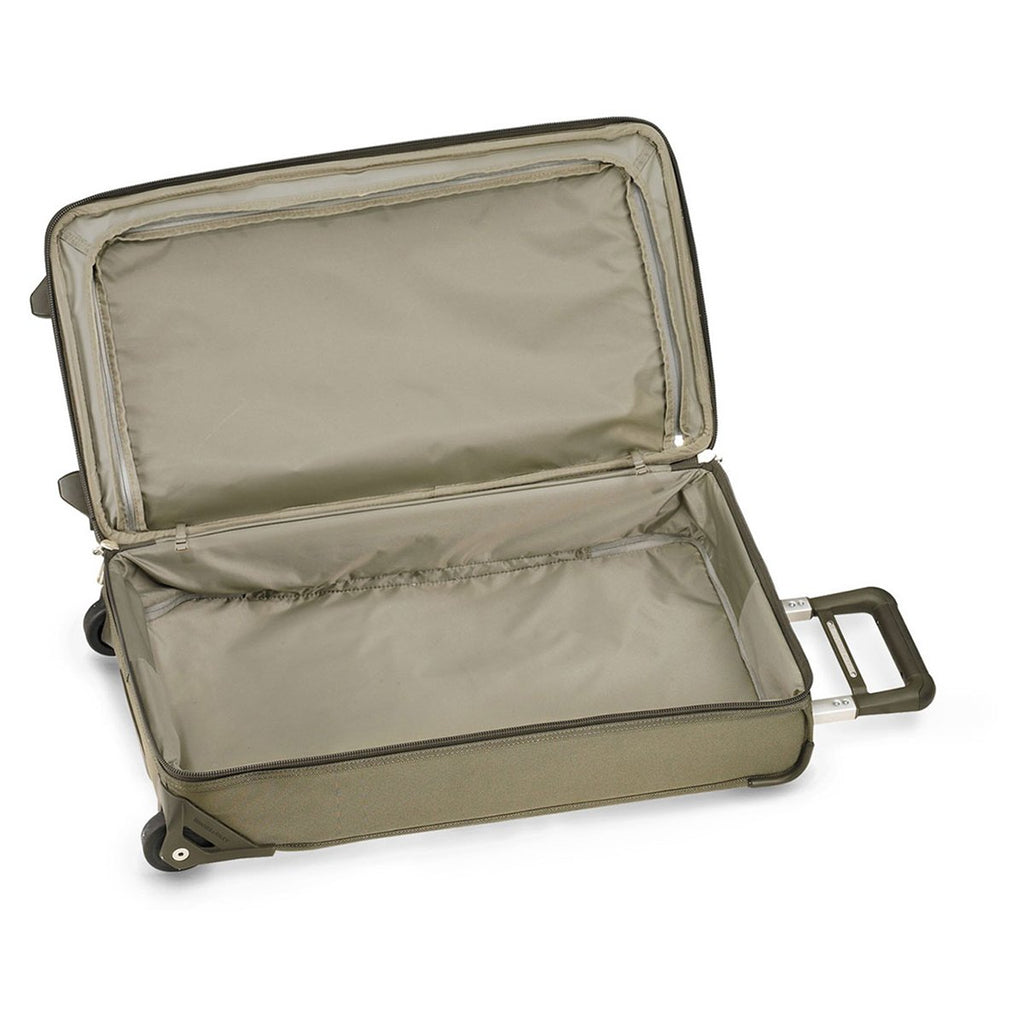 Briggs & Riley Olive Baseline Medium Upright Duffle