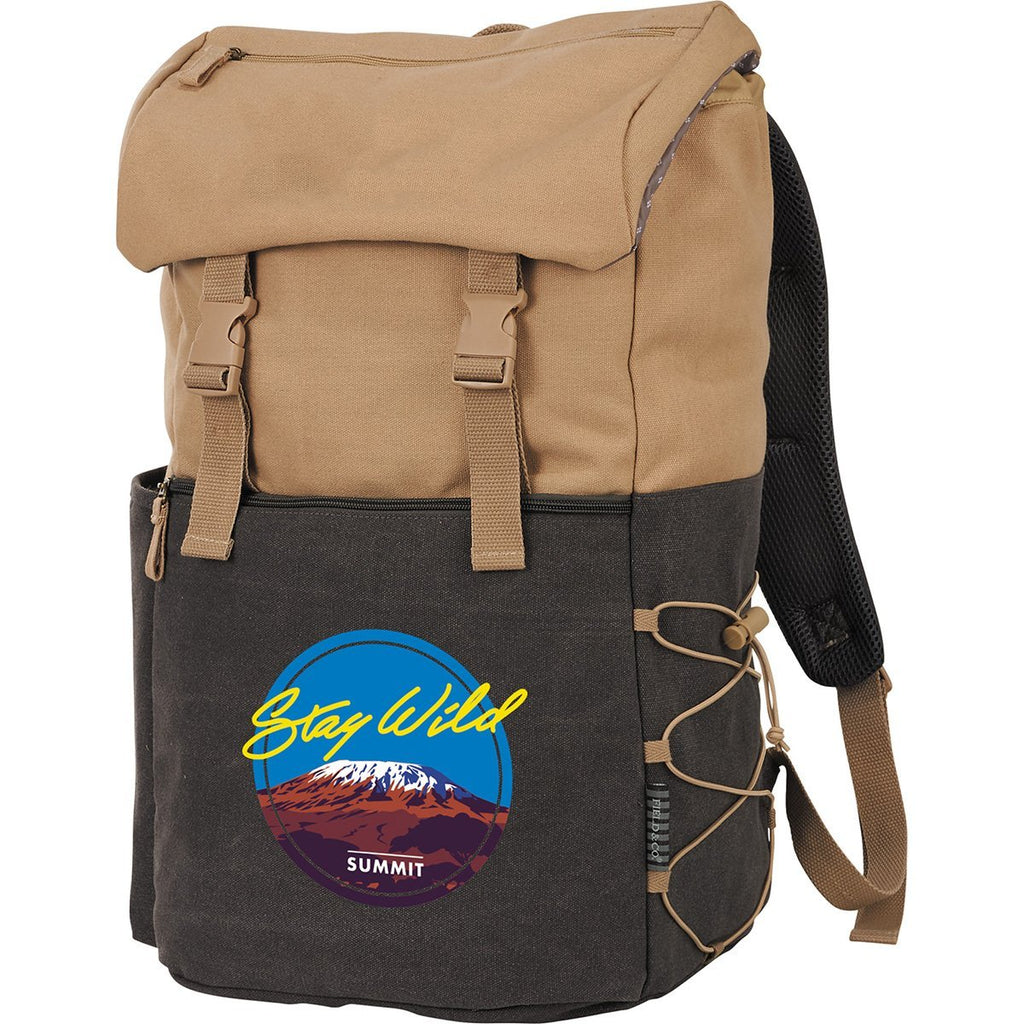 Field & Co. Tan Venture 15" Computer Backpack