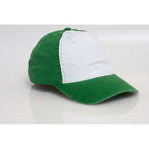 Pacific Headwear Kelly/White Vintage Buckle Strap Adjustable Cap