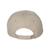 Valucap Khaki Unstructured Washed Chino Twill Cap