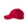 Valucap Red Poly/Cotton Twill Cap