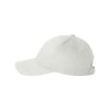 Valucap White Poly/Cotton Twill Cap