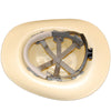 OccuNomix Tan Cowboy Style Hard Hat (Ratchet Suspension)