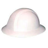 OccuNomix White Full Brim Hard Hat (Ratchet Suspension)