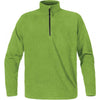 Stormtech Men's Treetop Green/Black Chinook Microfleece 1/4 Zip