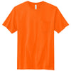 Volunteer Unisex Safety Orange Knitwear All-American Pocket Tee
