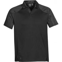 Stormtech Men's Black/Graphite Vector Polo