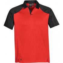 Stormtech Men's True Red/Black Vector Polo