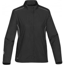 Stormtech Women's Black/Granite Vortice Rain Shell