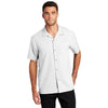 Port Authority Men's White Short Sleeve Performance Staff Shirt