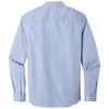 Port Authority Men's Blue Horizon/White Pincheck Easy Care Shirt