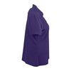Greg Norman Women's Purple Play Dry Performance Mesh Polo