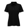 Greg Norman Women's Black Short Sleeve ML75 Performance Polo