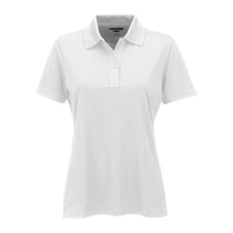 Greg Norman Women's White Short Sleeve ML75 Performance Polo