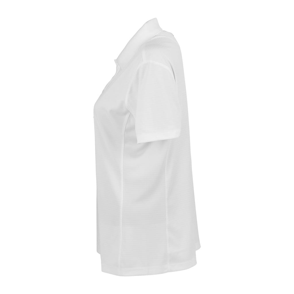 Greg Norman Women's White Short Sleeve ML75 Performance Polo