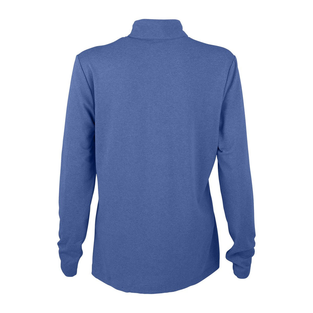 Greg Norman Women's Varsity Heather Heathered 1/2-Zip
