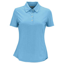 Greg Norman Women's Caribbean Blue Play Dry Foreward Series Polo