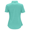 Greg Norman Women's Jade Play Dry Foreward Series Polo