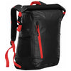 Stormtech Black/Bright Red Rainier 25 Waterpoof Backpack