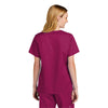 WonderWink Women's Wine WorkFlex V-Neck Top