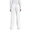 WonderWink Women's White WorkFlex Flare Leg Cargo Pant