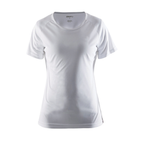 Craft Sports Women's White Essential Tee