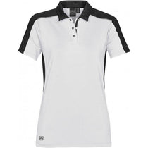 Stormtech Women's White/Black Optic Technical Polo