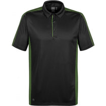 Stormtech Men's Black/Spring Green Bolt Polo