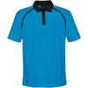 Stormtech Men's Electric Blue/Black Precision Technical Polo