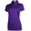 BAW Women's Purple/White Xtreme Tek Galaxy Polo