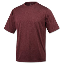 BAW Men's Heather Maroon Xtreme Tek Heather T-Shirt