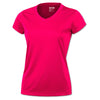 BAW Women's Neon Pink Xtreme Tek T-Shirt