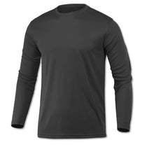 BAW Men's Charcoal Xtreme Tek Long Sleeve Shirt