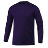 BAW Men's Purple Xtreme Tek Long Sleeve Shirt