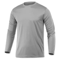 BAW Men's Silver Xtreme Tek Long Sleeve Shirt